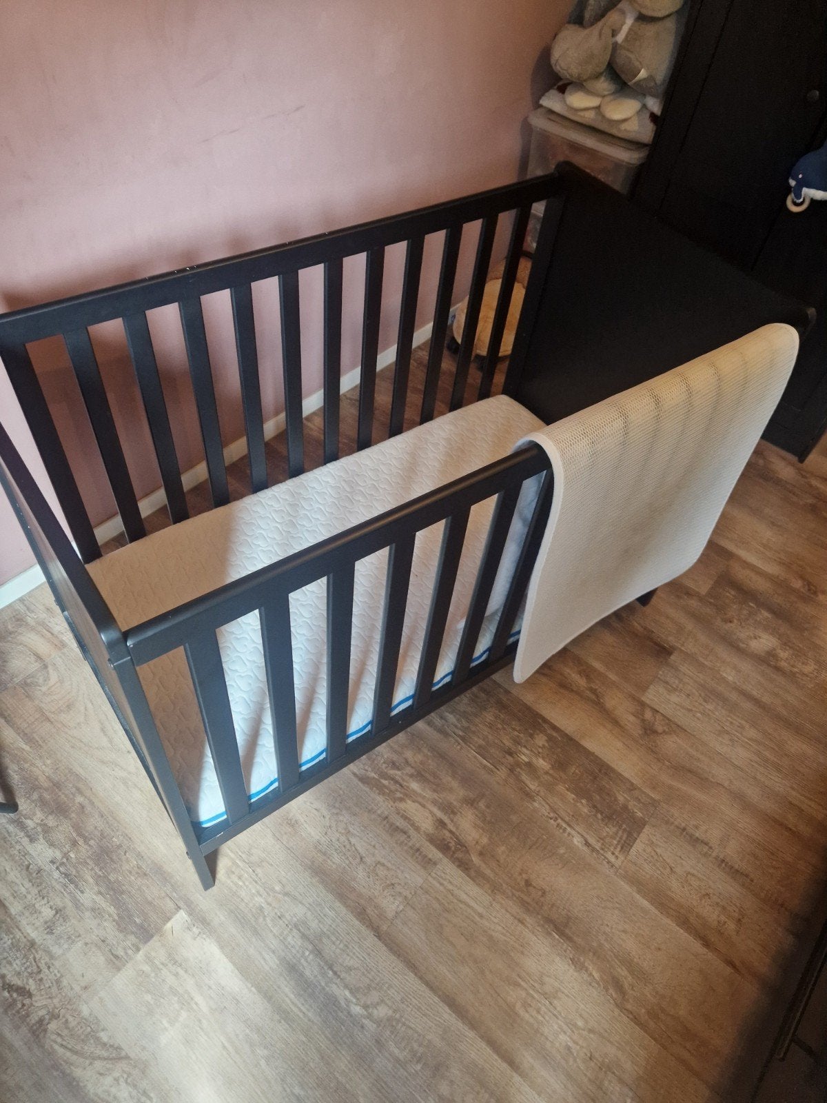 Ledikant + matras, Kinderen en Baby's, Babywiegjes en Ledikanten, Ophalen, Gebruikt, Ledikant