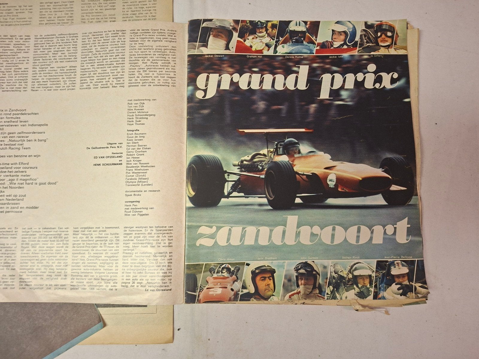race zandvoort motor  en auto, Ophalen of Verzenden, Formule 1