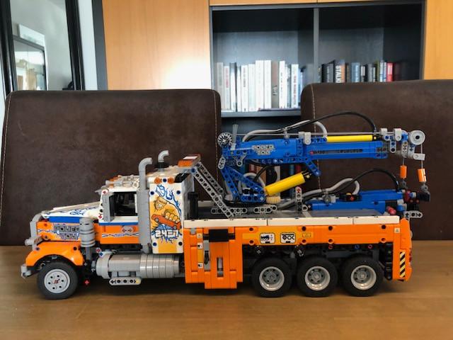 lEGO 42128 TRUCK, Ophalen of Verzenden, Zo goed als nieuw