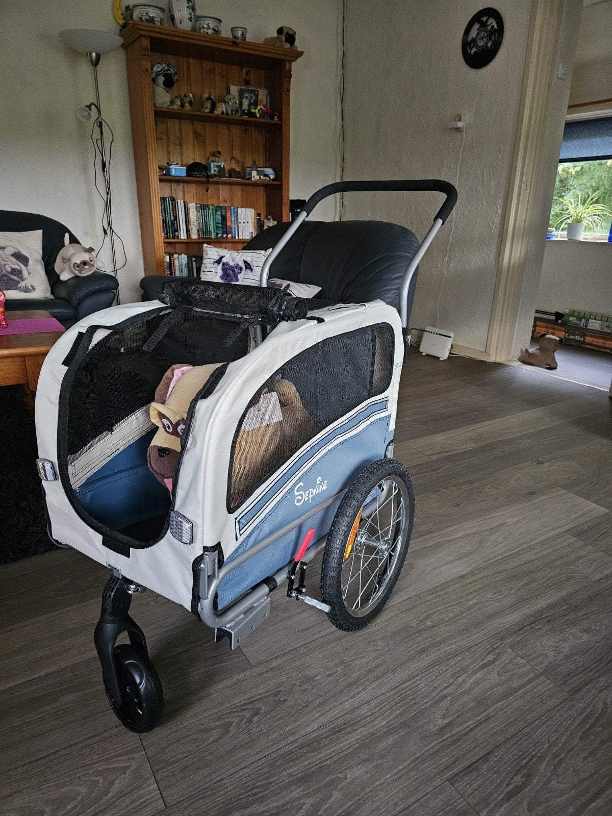 Hondenbuggy tot 30 kg Sepnine, Ophalen, Nieuw