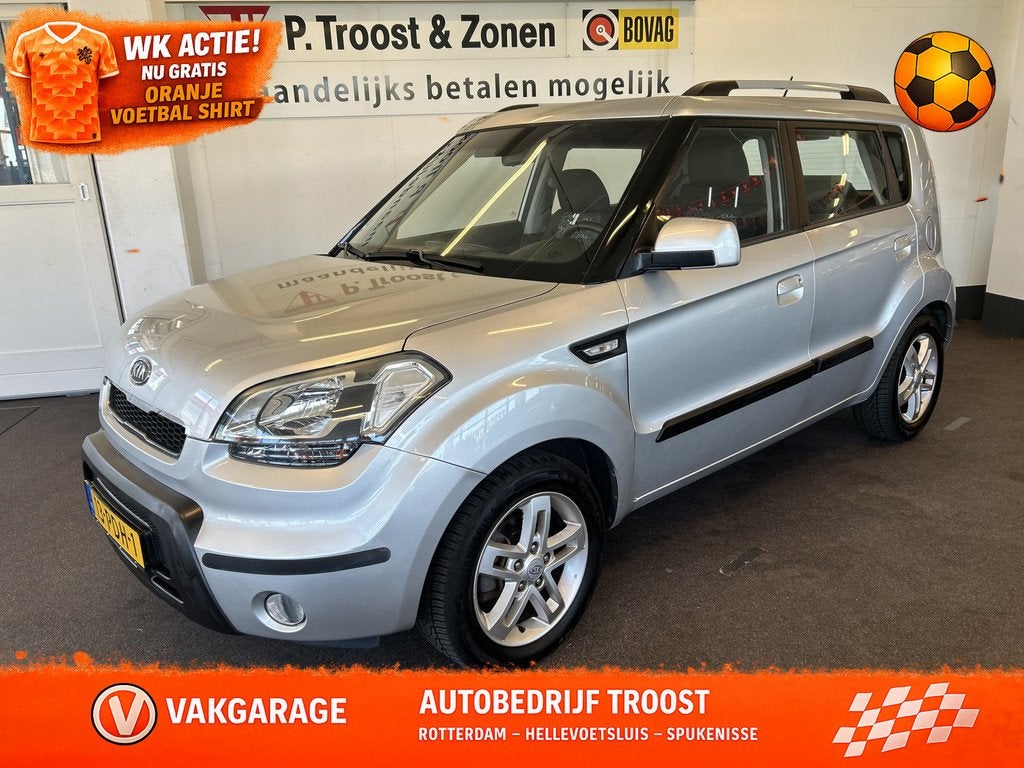 Kia Soul 1.6 X-tra Hoge instap | Airco | Radio/MP3 | Elektri, Auto's, Kia, Voorwielaandrijving, 4 cilinders, Met garantie (alle)