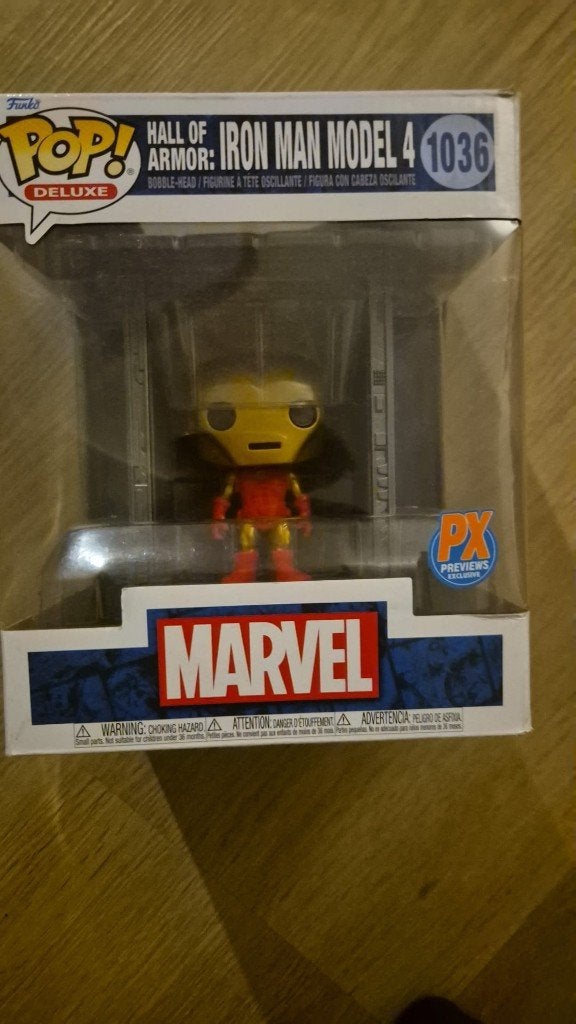 POP! ANIMATION Iron Man 1036, Ophalen of Verzenden, Zo goed als nieuw