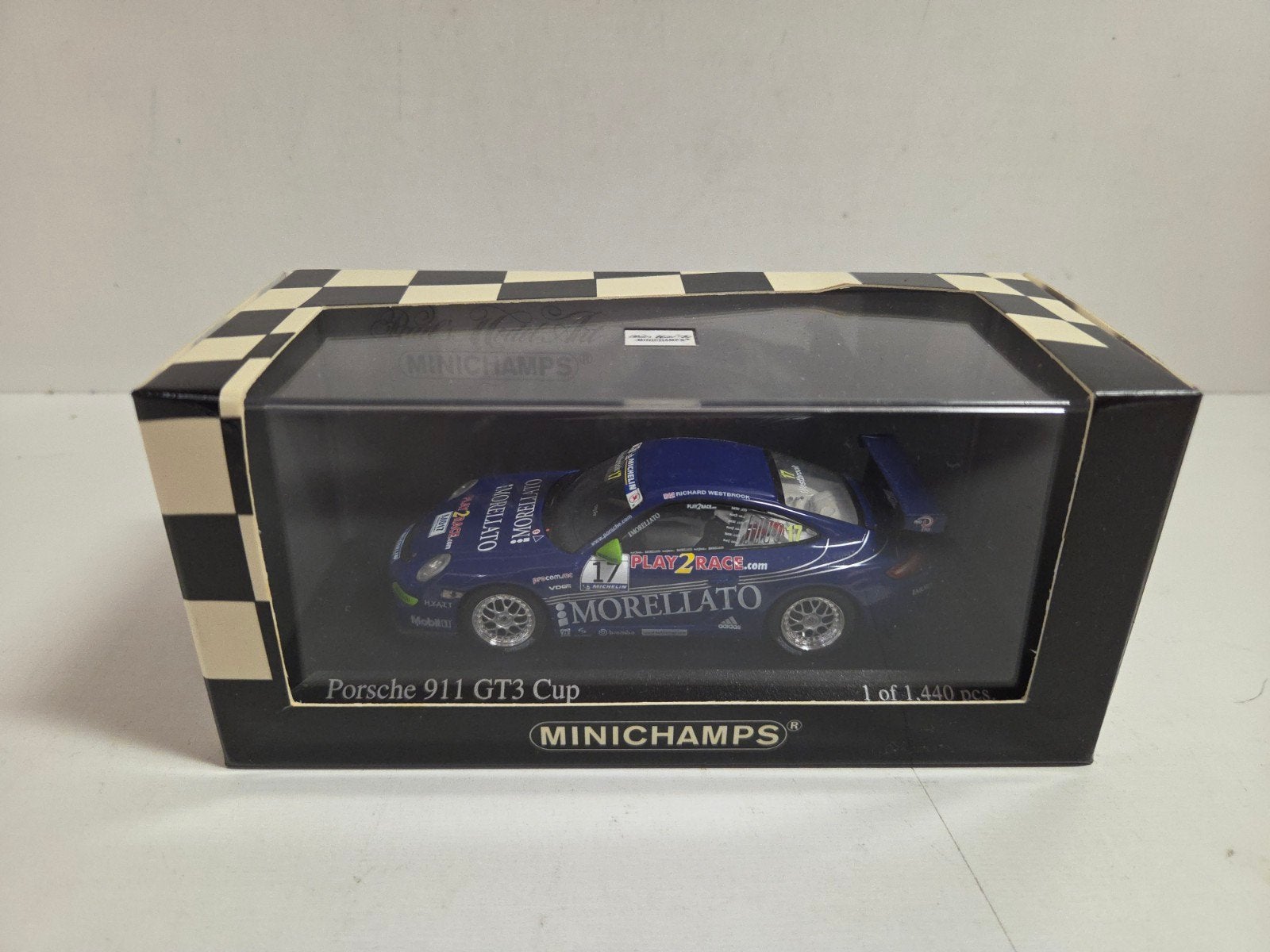 Minichamps Porsche 911 GT3 Cup 2006, Auto, ., Ophalen of Verzenden, Zo goed als nieuw