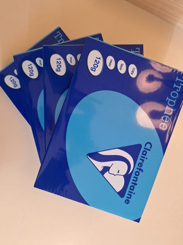 Clairefontaine Trofee 120g A4 papier - 500 vellen, Ophalen of Verzenden, Nieuw, Overige thema's, Overige typen