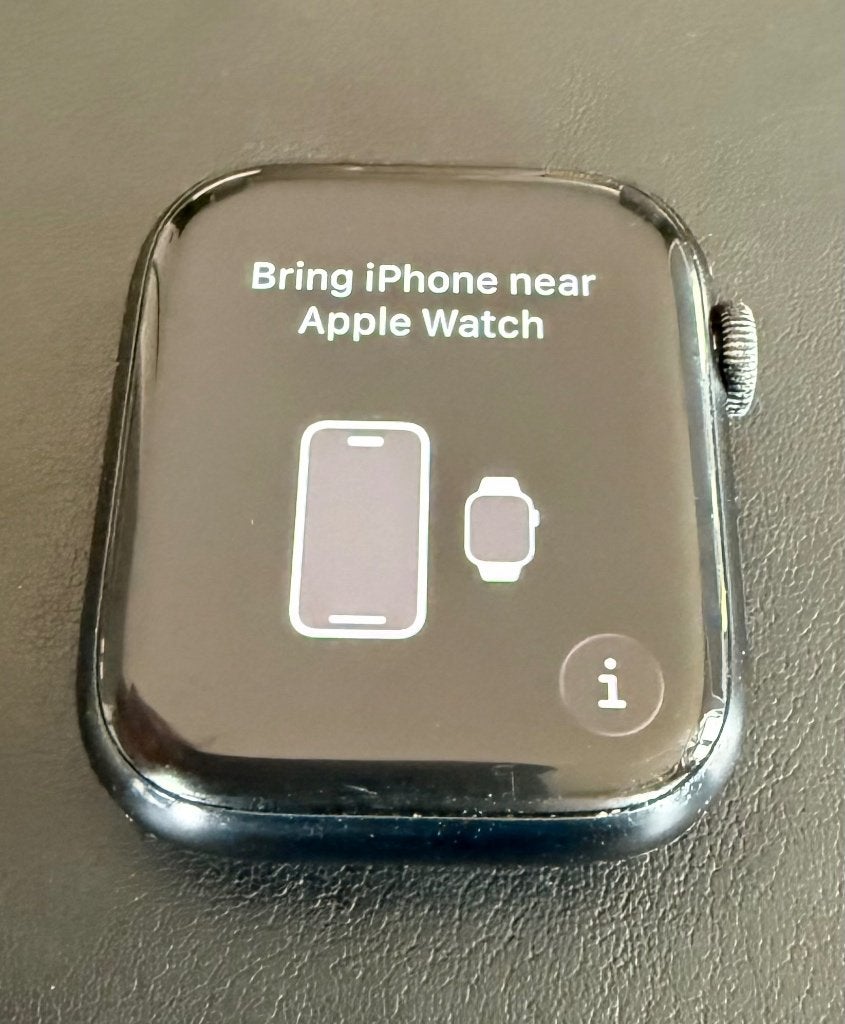 Apple Watch Series 7 (GPS) - Zo goed als nieuw, Zwart, IOS, Ophalen of Verzenden, Zo goed als nieuw
