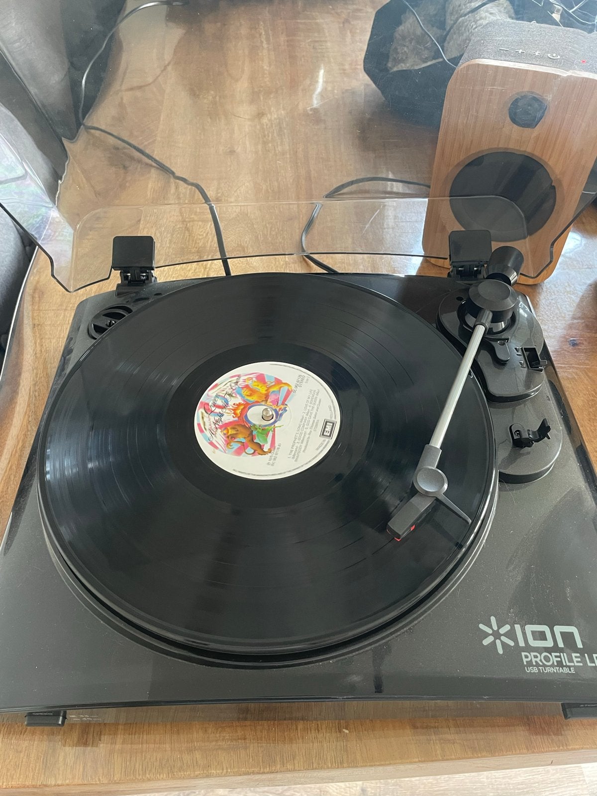 Ion Profile LP Platenspeler met USB en kabels, Gebruikt, USB-aansluiting, Platenspeler, Ophalen