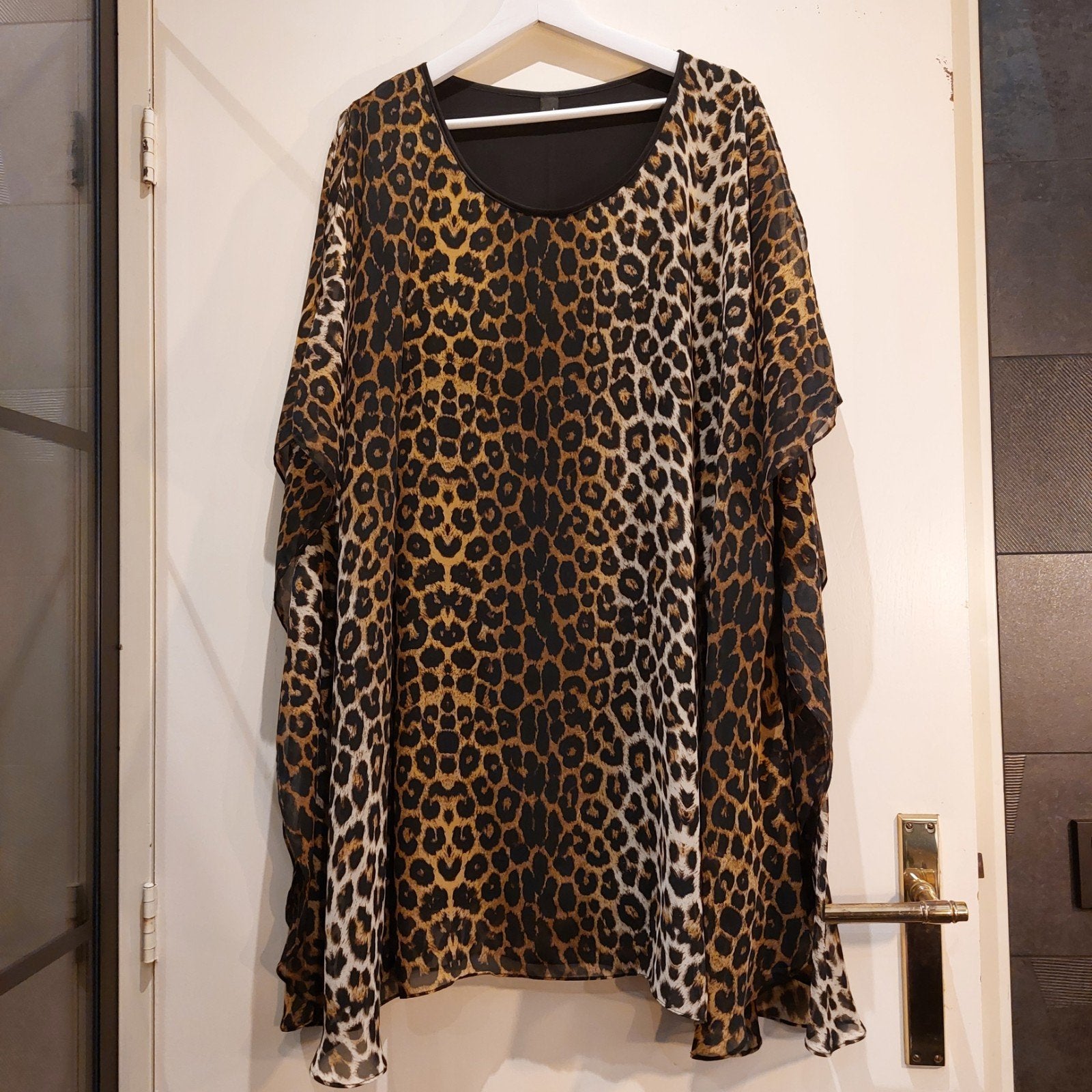 Tuniek van het merk Yoek.  Maat XL (50/52), Yoek, Bruin, Verzenden, Blouse of Tuniek