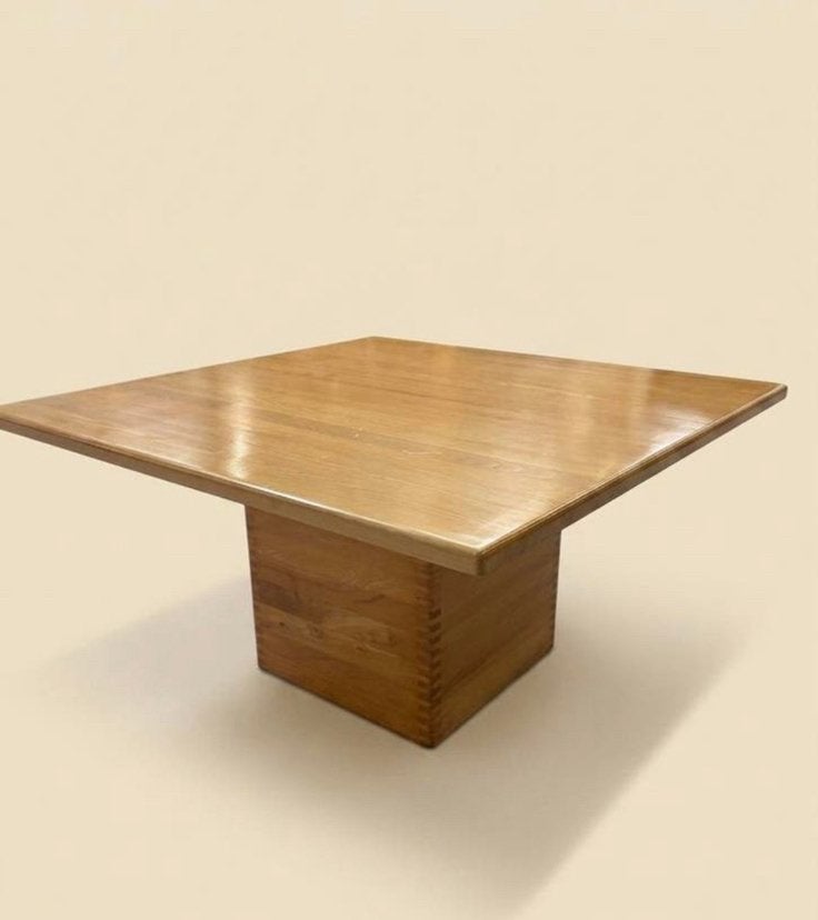 Ate van Apeldoorn | Vintage | Design eettafel | Vierkant, Ophalen, Gebruikt, 50 tot 100 cm, Nvt