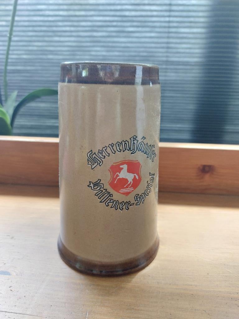 Herrenhouser bierpul, Verzamelen, Biermerken, Glas of Glazen, Ophalen of Verzenden