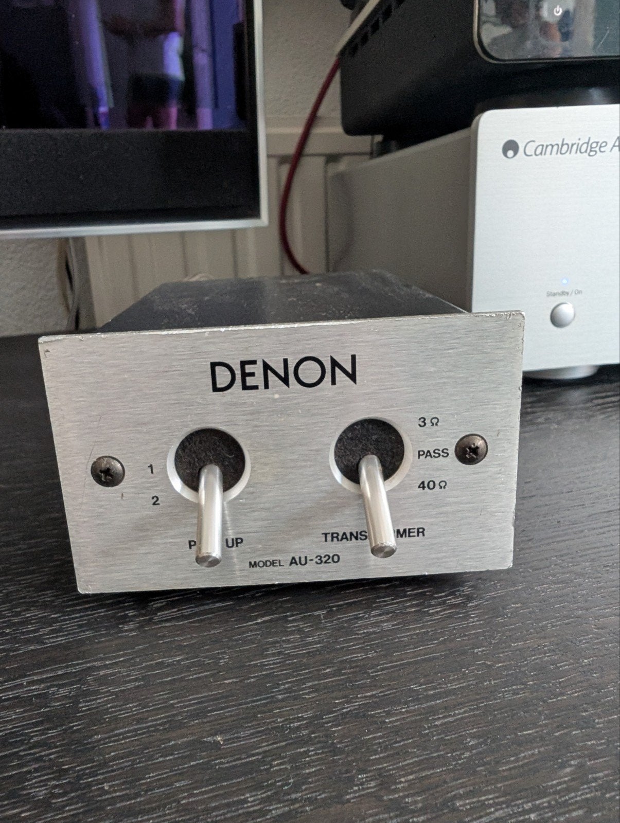 Denon AU-320 – MC step-up transformer (MC voorversterker), Overige merken, Info@dennon.co.uk, Denon, Londen