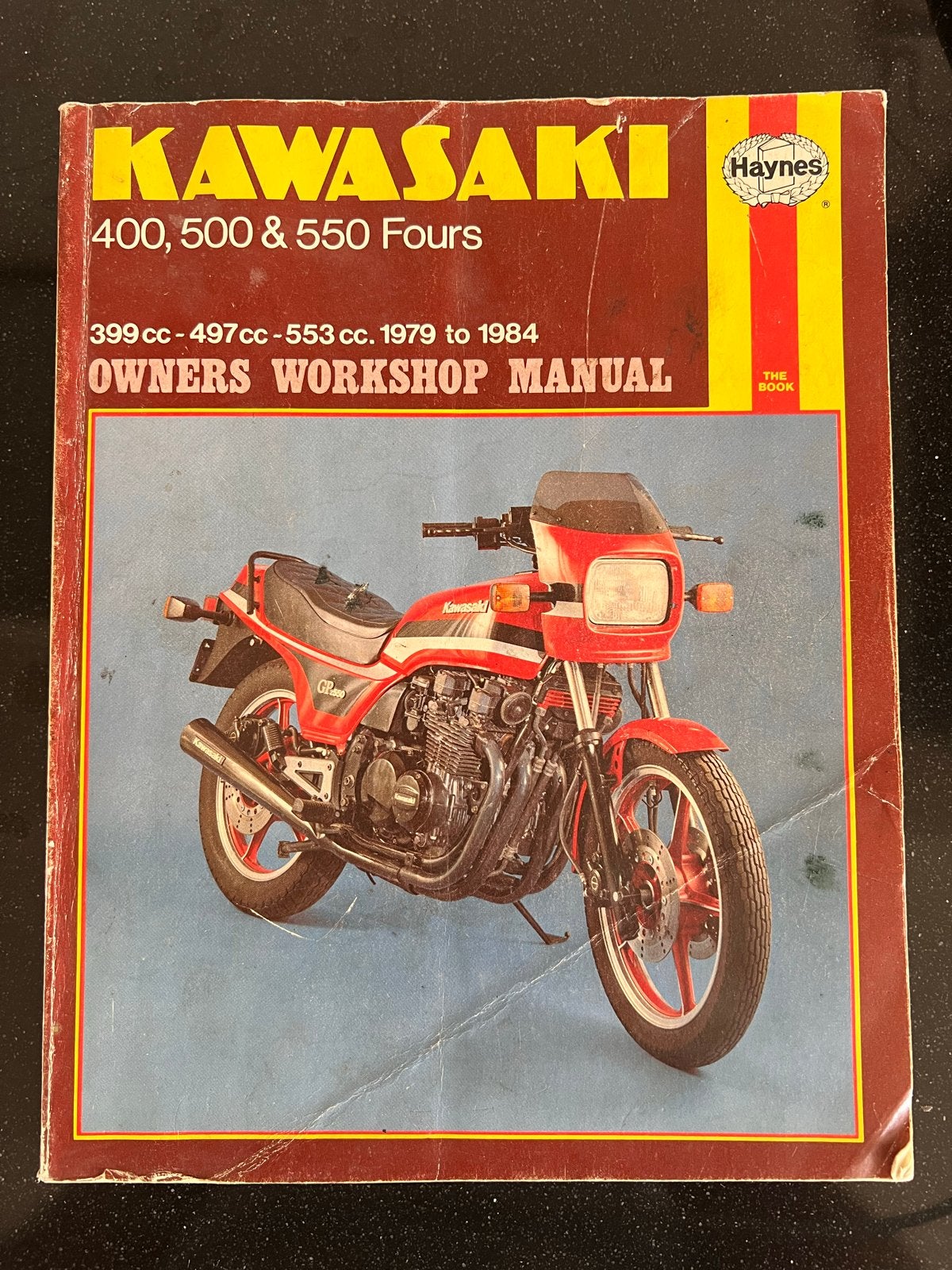 Kawasaki 400, 500 & 550 Fours Werkplaatshandboek, Ophalen of Verzenden, Kawasaki