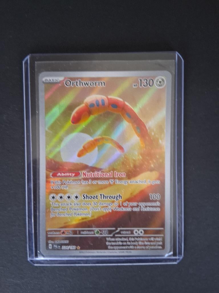 Orthworm 224/193 (Paldea Evolved) NM, Ophalen of Verzenden, Nieuw, Losse kaart, Foil