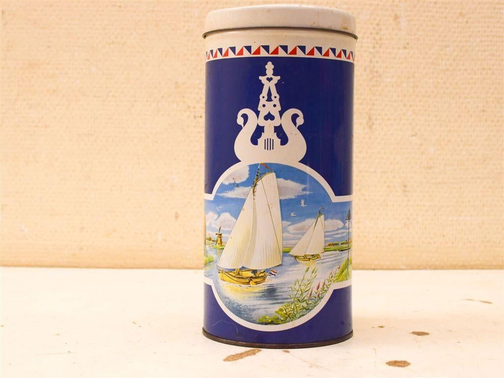Van der meulen Beschuitblik 51373, Verzamelen, Blikken, Ophalen of Verzenden, Gebruikt, Koek(jes)