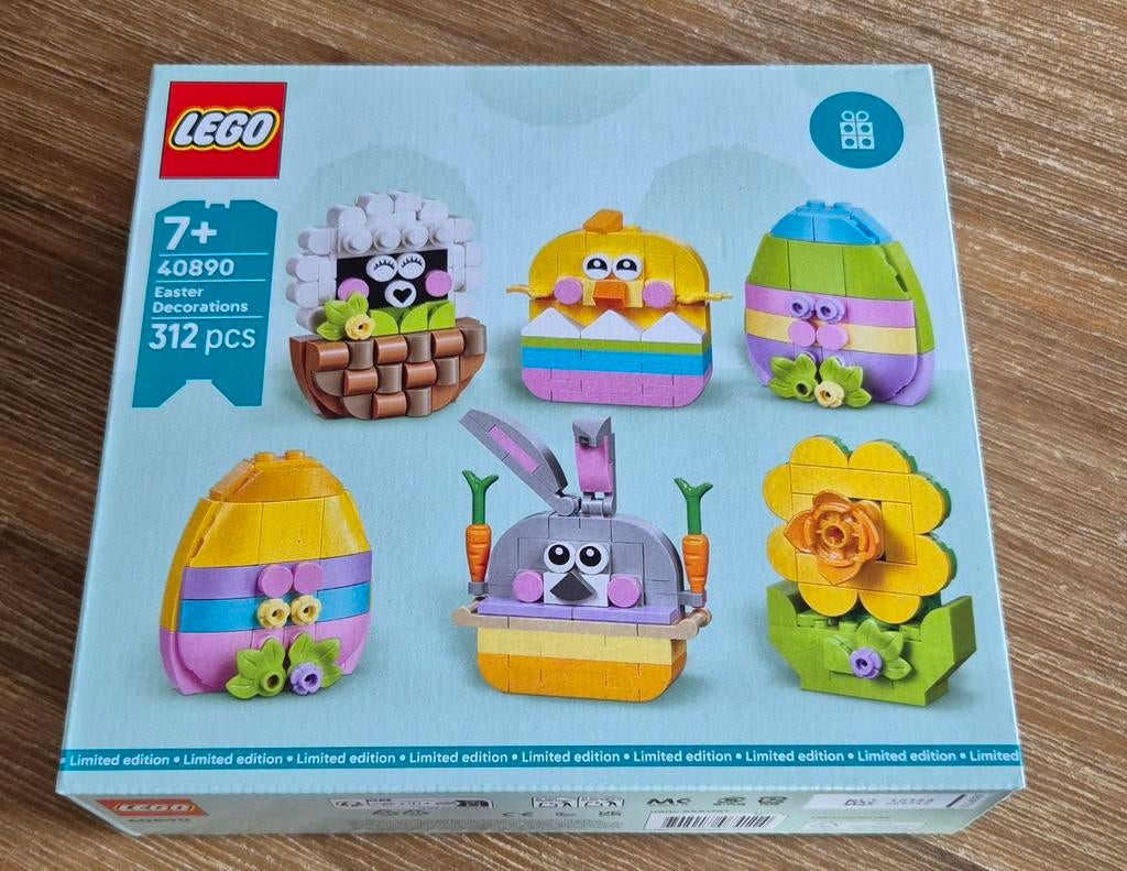 Lego 40890 Paas Decoraties, Ophalen of Verzenden, Nieuw, Complete set, Lego