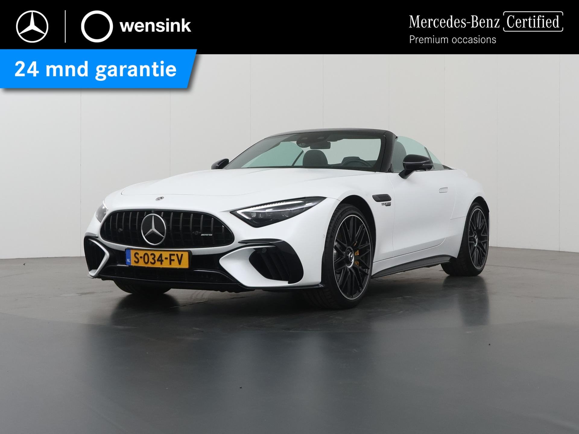 Mercedes-Benz SL-klasse Roadster AMG 63 4MATIC+ | Aeropdynam, Auto's, Mercedes-Benz, Gebruikt, Cabriolet, 4 stoelen, Bedrijf