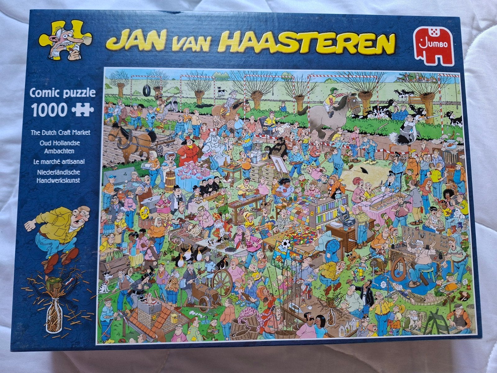 JvH 1000 stukjes 'Oud Hollandse Ambachten', Ophalen, 500 t/m 1500 stukjes, Zo goed als nieuw, Legpuzzel