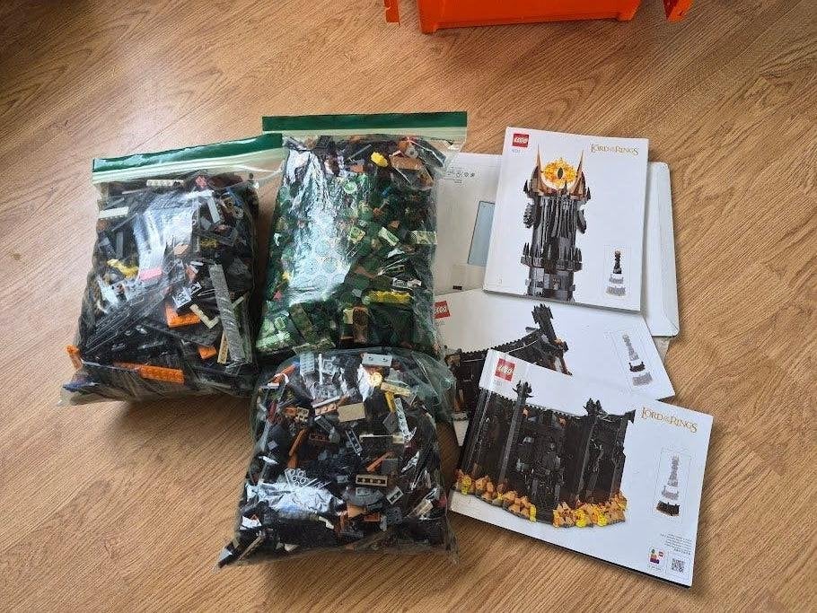 Lego ICONS: TLotR Barad-dûr 10333 - incompleet!, Ophalen, Gebruikt, Overige typen