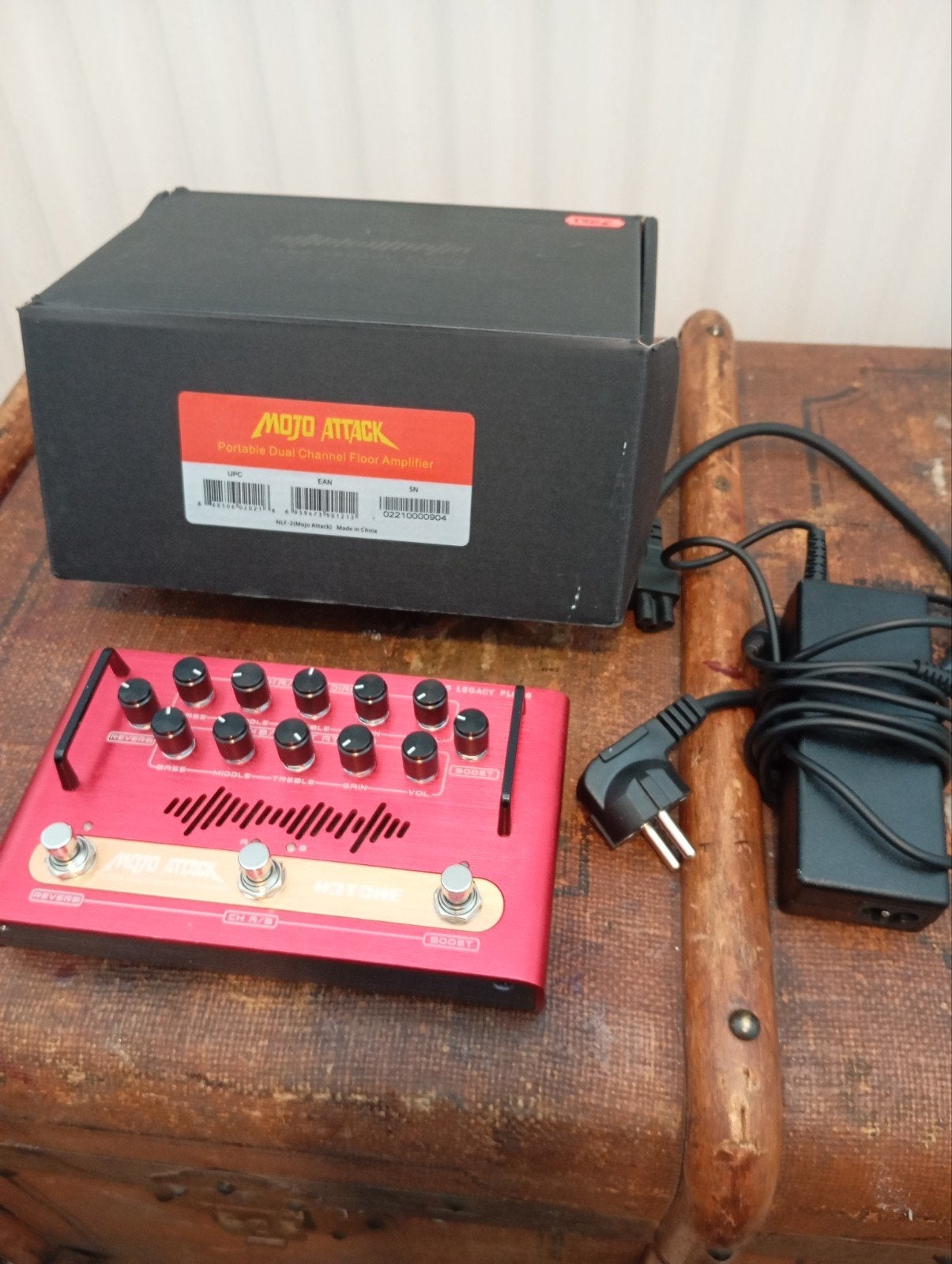HoTone Nano Legacy Floor Series duo amplifier MOJO ATTACK, Ophalen of Verzenden, Zo goed als nieuw