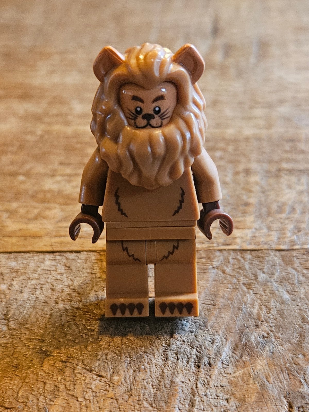 LEGO Minifiguur: De Laffe Leeuw (Wizard of Oz), Inclusief minifiguren, Overige thema's, Verzenden, Lego