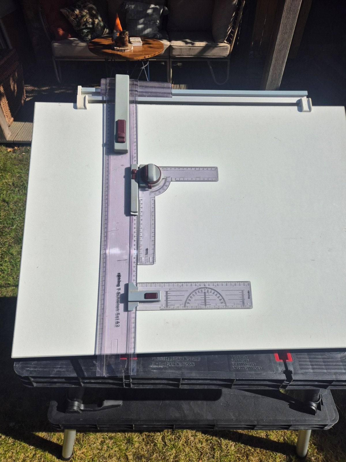 Rotring A2 Tekentafel, Doe-het-zelf en Verbouw, Tekentafels, Ophalen of Verzenden, Gebruikt, Minder dan 130 cm