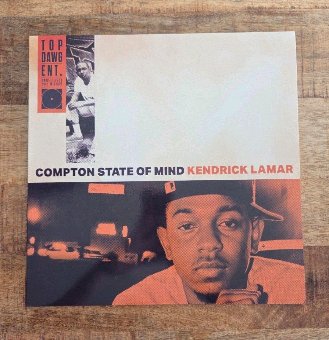 lp kendrick lamar compton state of mind, Ophalen of Verzenden, Zo goed als nieuw, 12 inch
