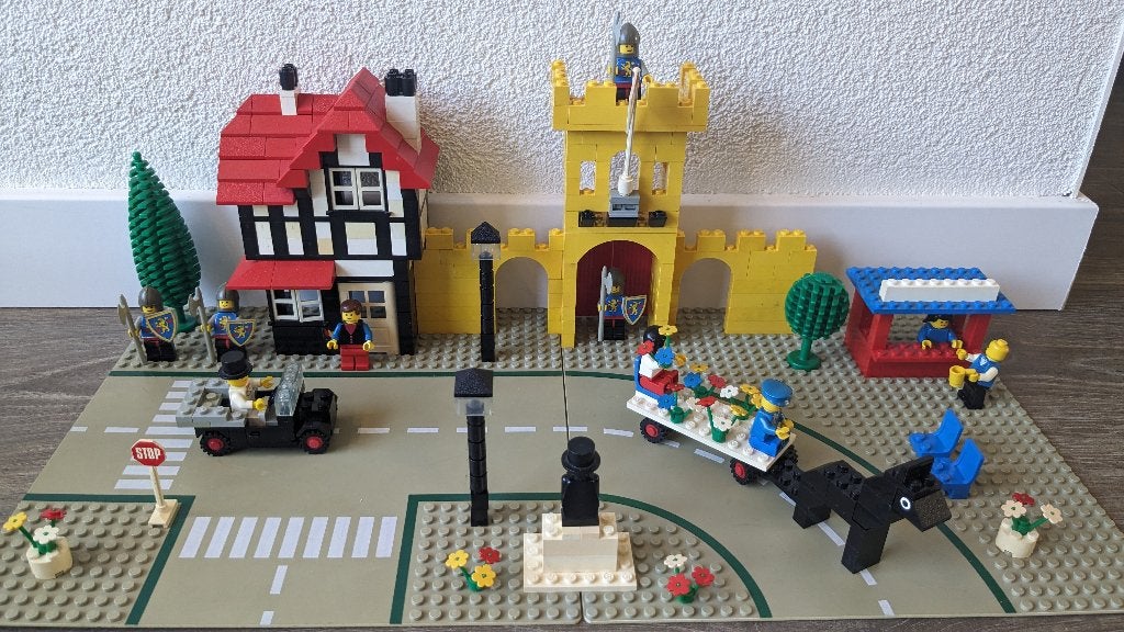 Vintage Lego  stad 1592, Gebruikt, Overige thema's, Lego, Ophalen of Verzenden