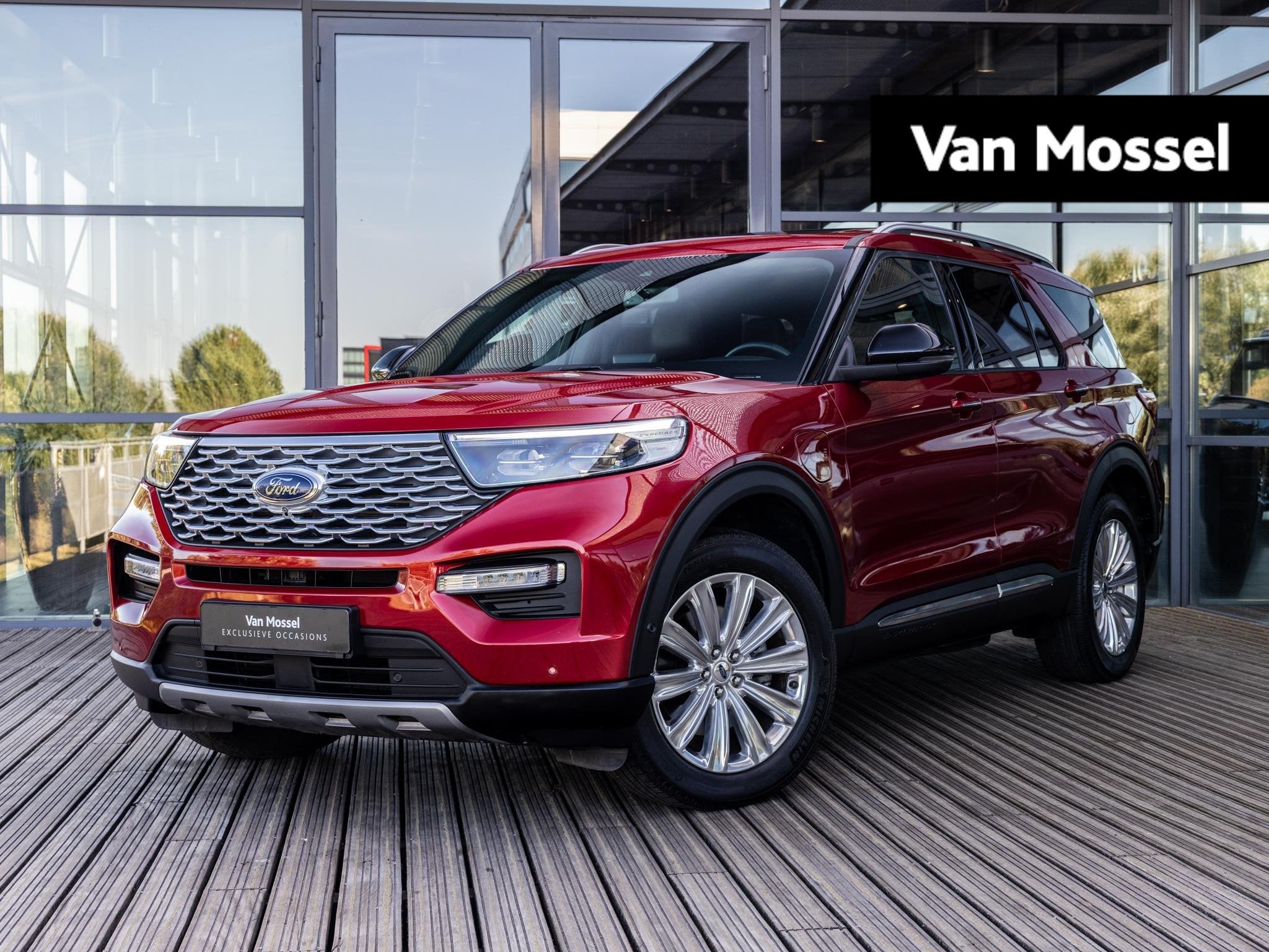 Ford Explorer 3.0 V6 ECOBOOST | PHEV | PLATINUM | 7-ZITTER |, Auto's, 12 maanden, 14 kWh, Euro 6, 2956 cc