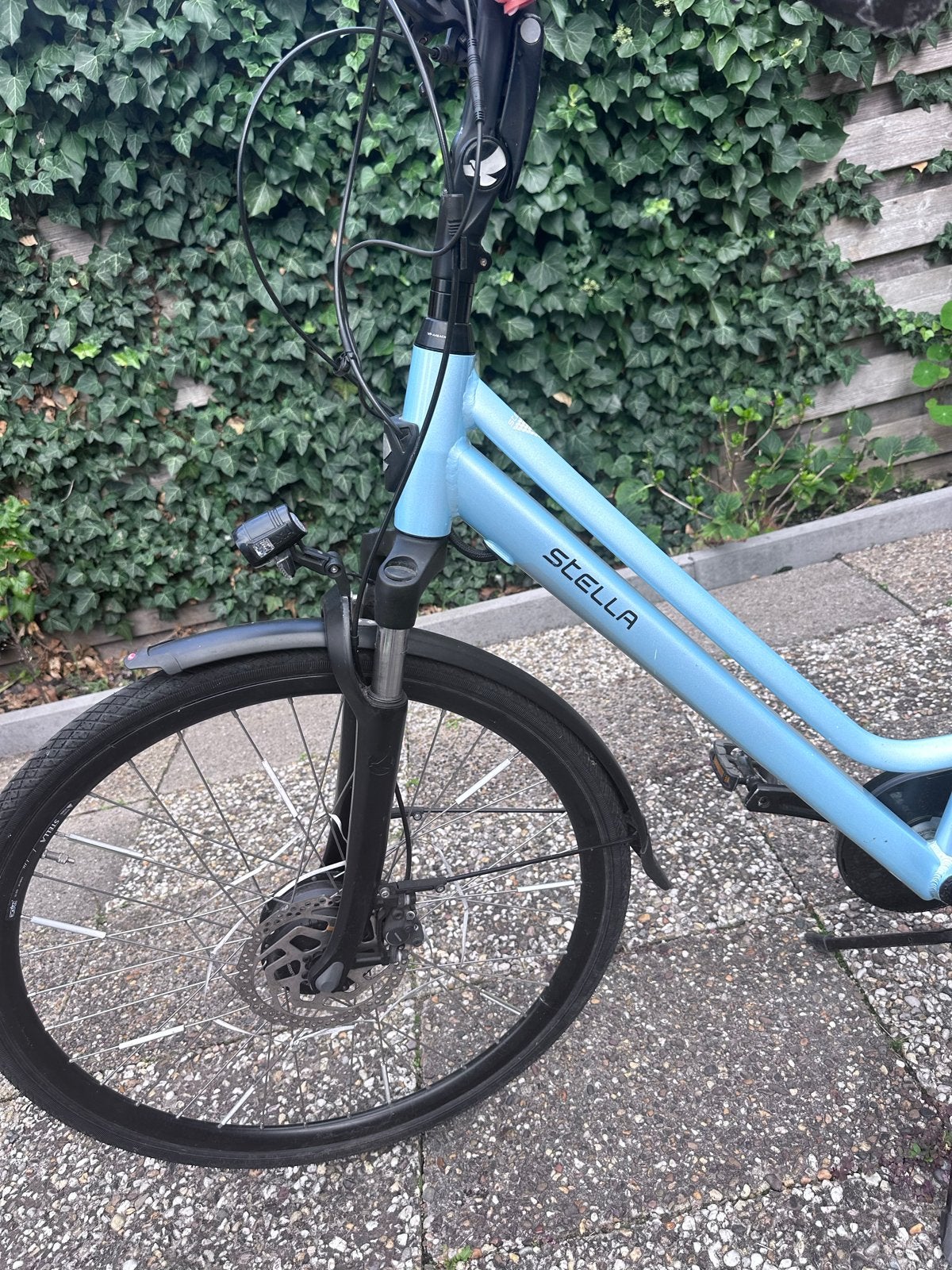 Stella vicenza elektrische fiets - Zo goed als nieuw, Zo goed als nieuw, 50 km per accu of meer, 55 tot 59 cm, Ophalen