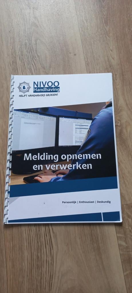 Melding Opnemen En Verwerken HTV Binder, Boeken, Schoolboeken, Overige vakken, Nivoo, Ophalen of Verzenden, Zo goed als nieuw