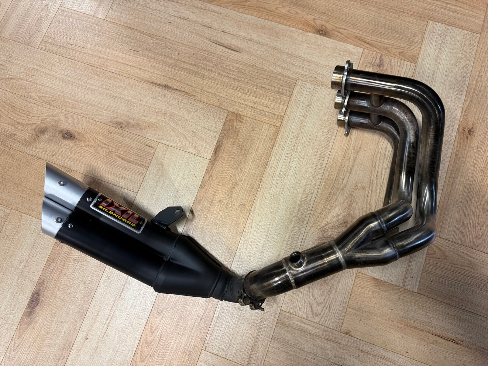 Yamaha MT09 IXIL Dual Hyperlow XL uitlaat Tracer 900 XSR900, Motoren, Ophalen of Verzenden, Gebruikt