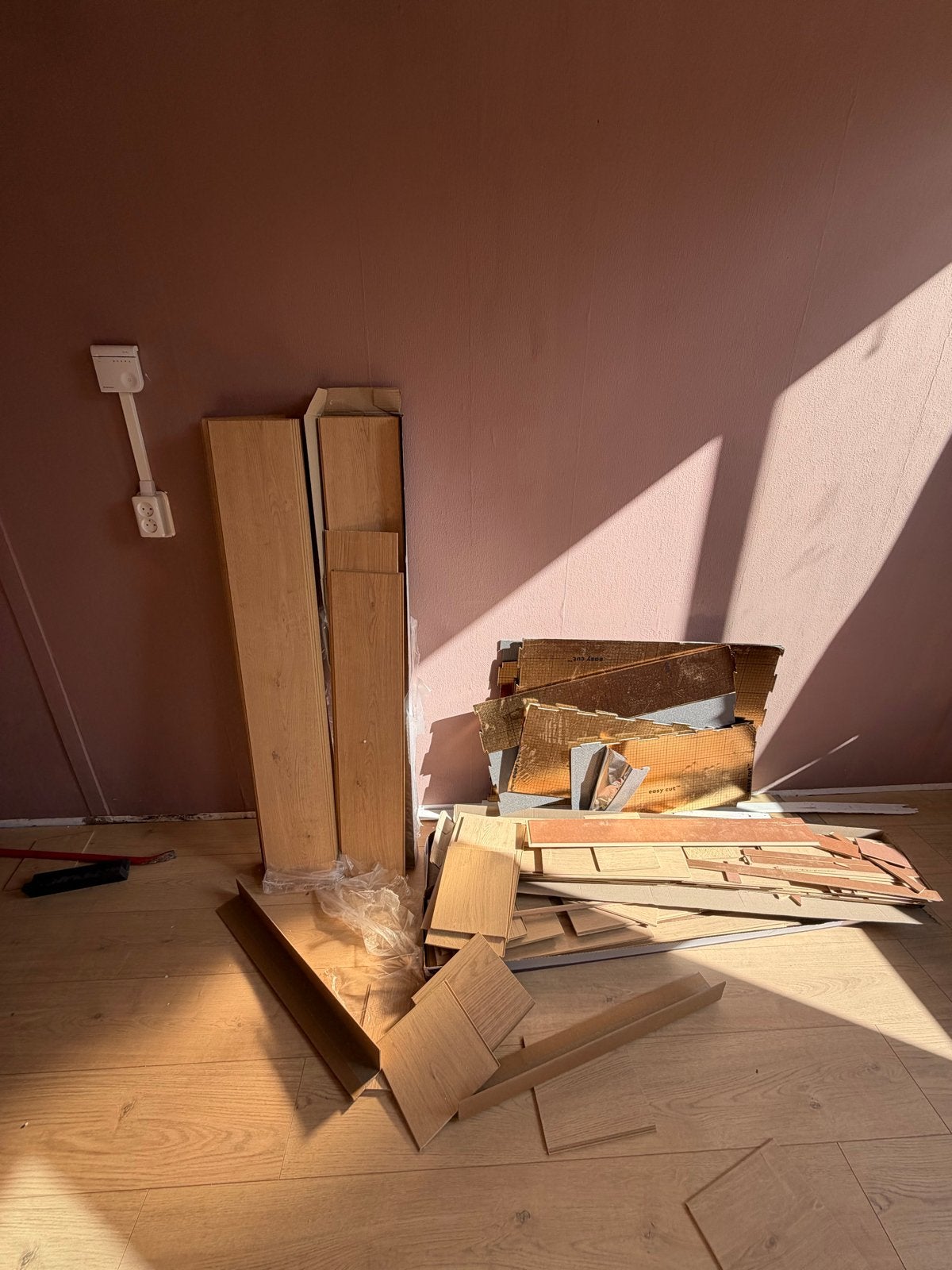 Laminaat Emotion Venetië van Praxis incl. ondervloer, Ophalen, Gebruikt, 50 tot 150 cm, Minder dan 5 m²