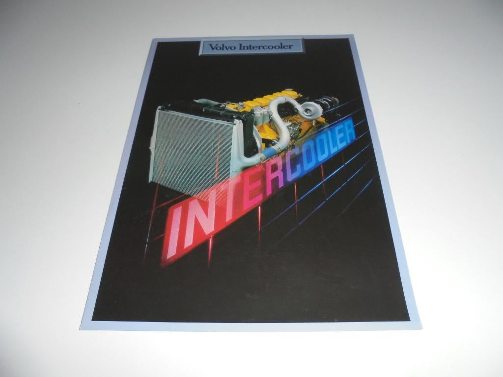 brochure Volvo Intercooler  1980, Boeken, Ophalen of Verzenden, Nieuw, Volvo
