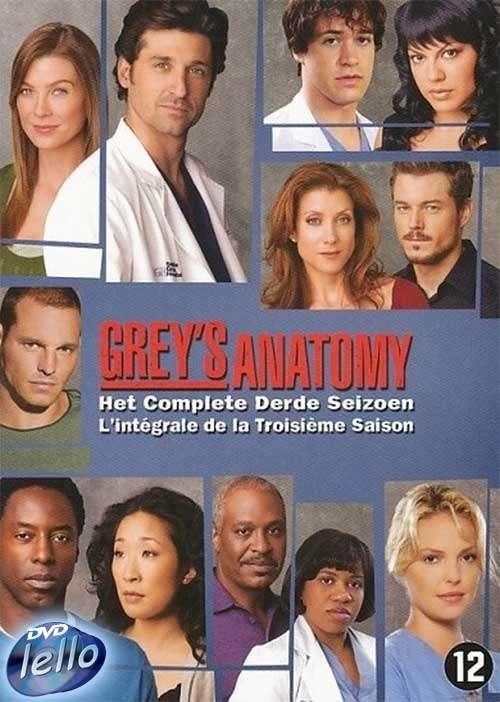 Grey's Anatomy, Seizoen 3 (2006-07 Patrick Dempsey) SLD NL, Cd's en Dvd's, Dvd's | Tv en Series, Vanaf 12 jaar, Ophalen of Verzenden