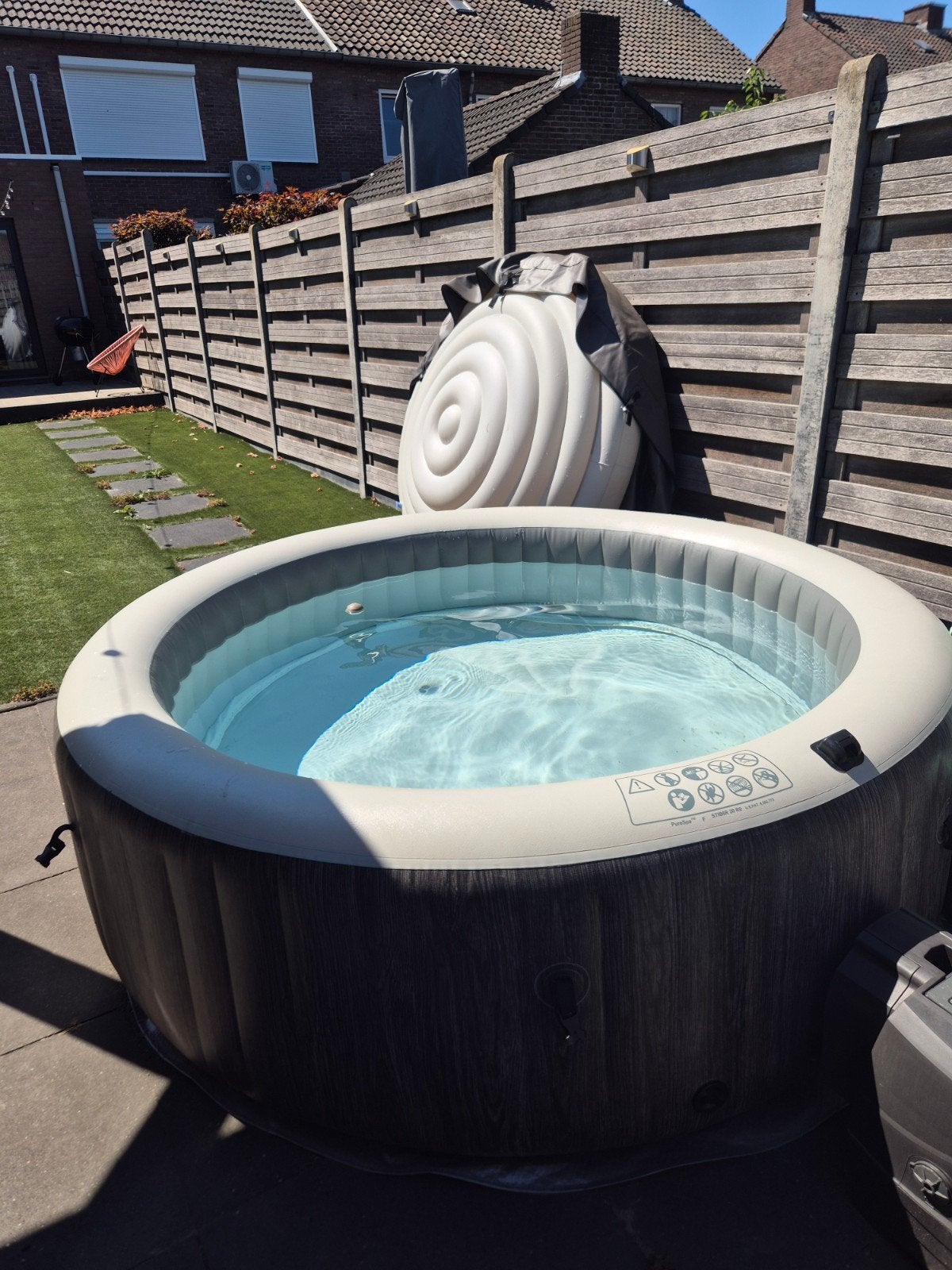 Pure Spa jacuzzi intex, Ophalen, Opblaaszwembad, Rond, Zo goed als nieuw