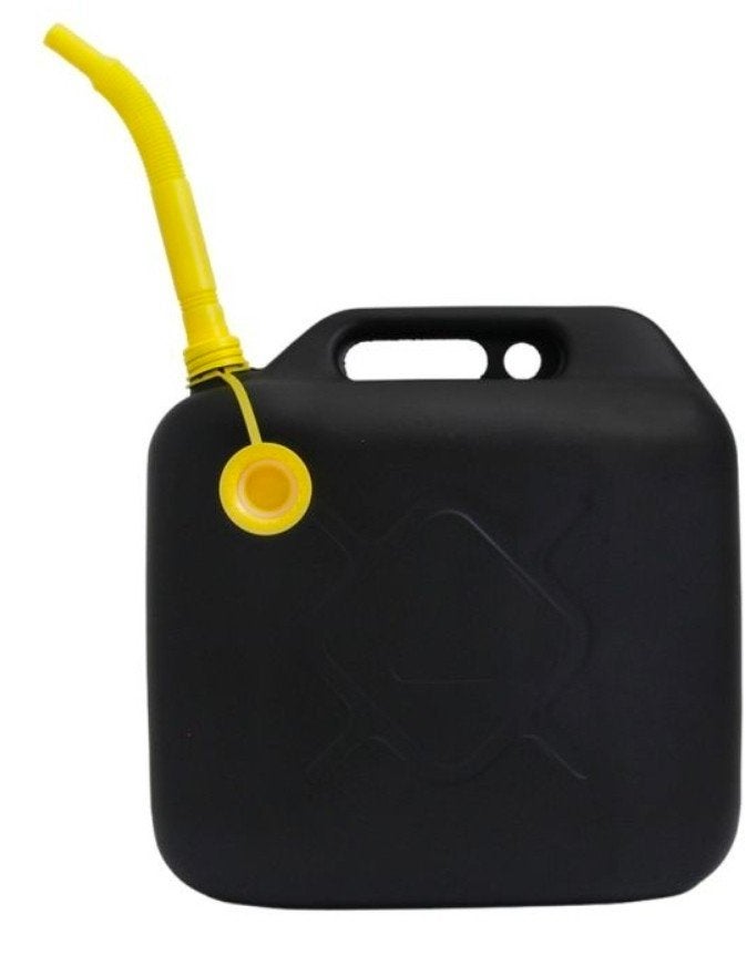 Jerrycan 20L Zwart met Flexibele Tuit, Ophalen