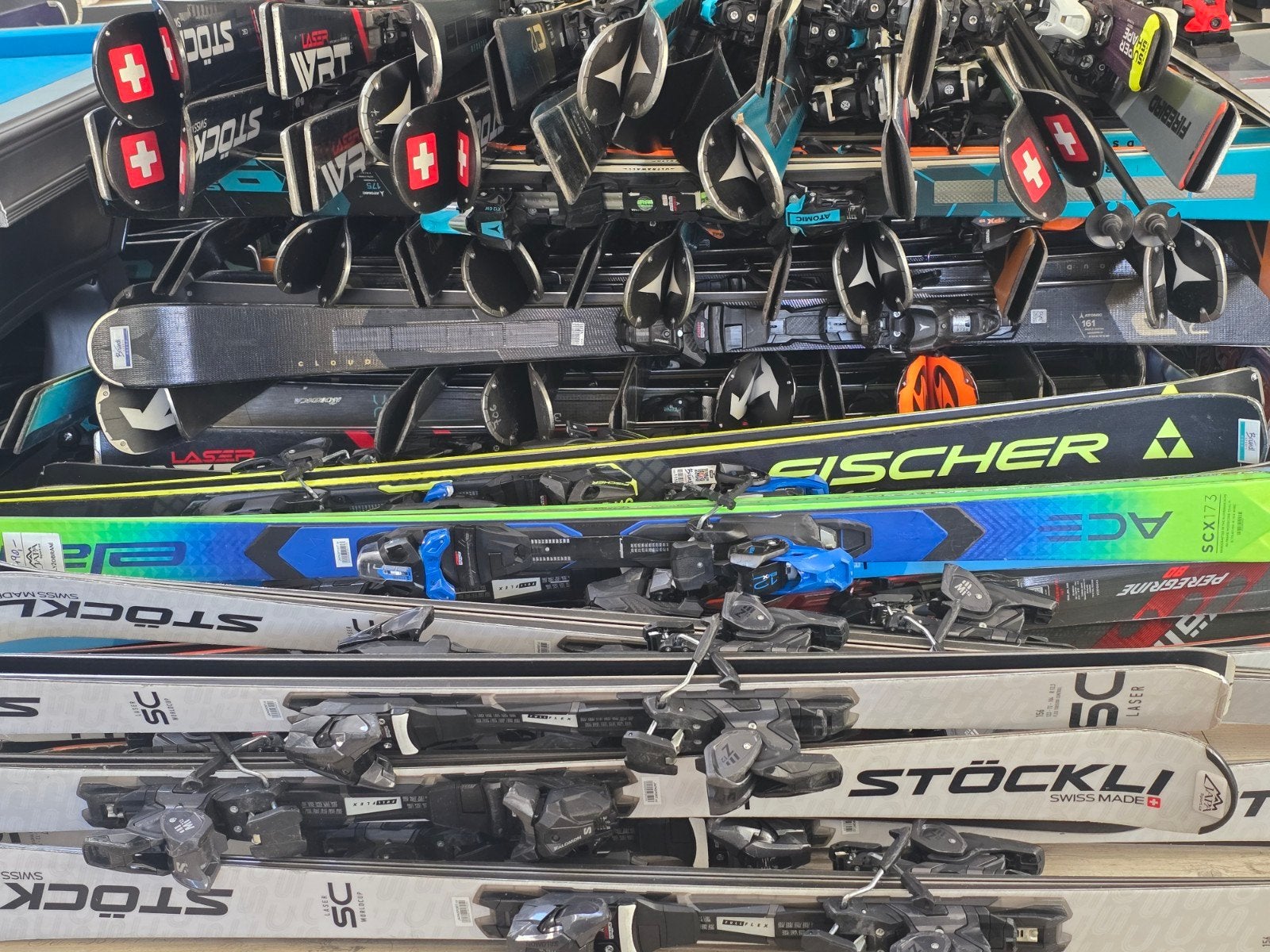 NIEUWE PARTIJ SKI'S BINNEN 3000-4000 BESTE MODELLEN SKIS, Overige merken, 160 tot 180 cm, Q, Ophalen of Verzenden