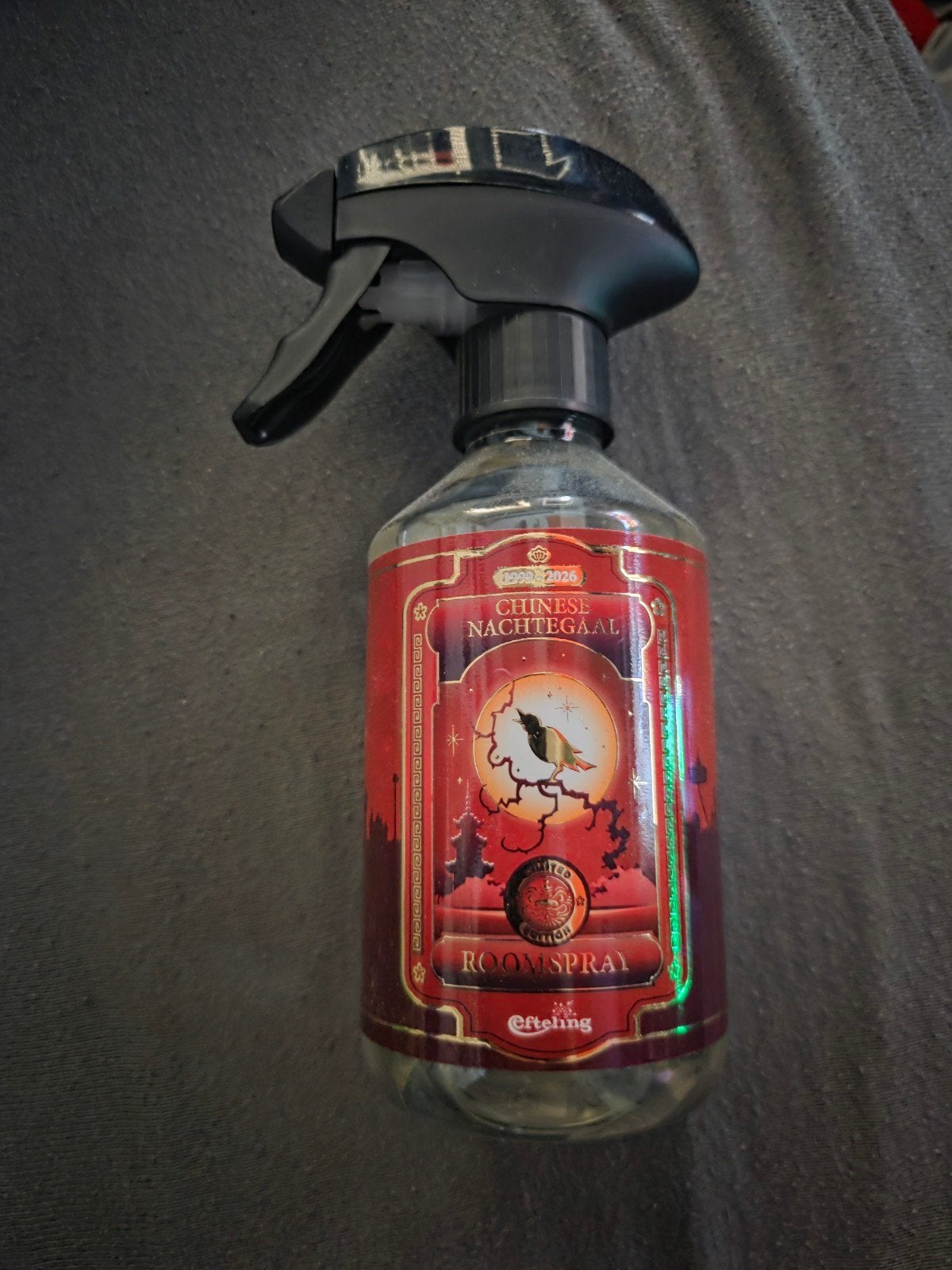 Limited Edition Efteling Chinese Nachtegaal Roomspray, Meerkleurig, Nieuw, Kunststof, Ophalen of Verzenden