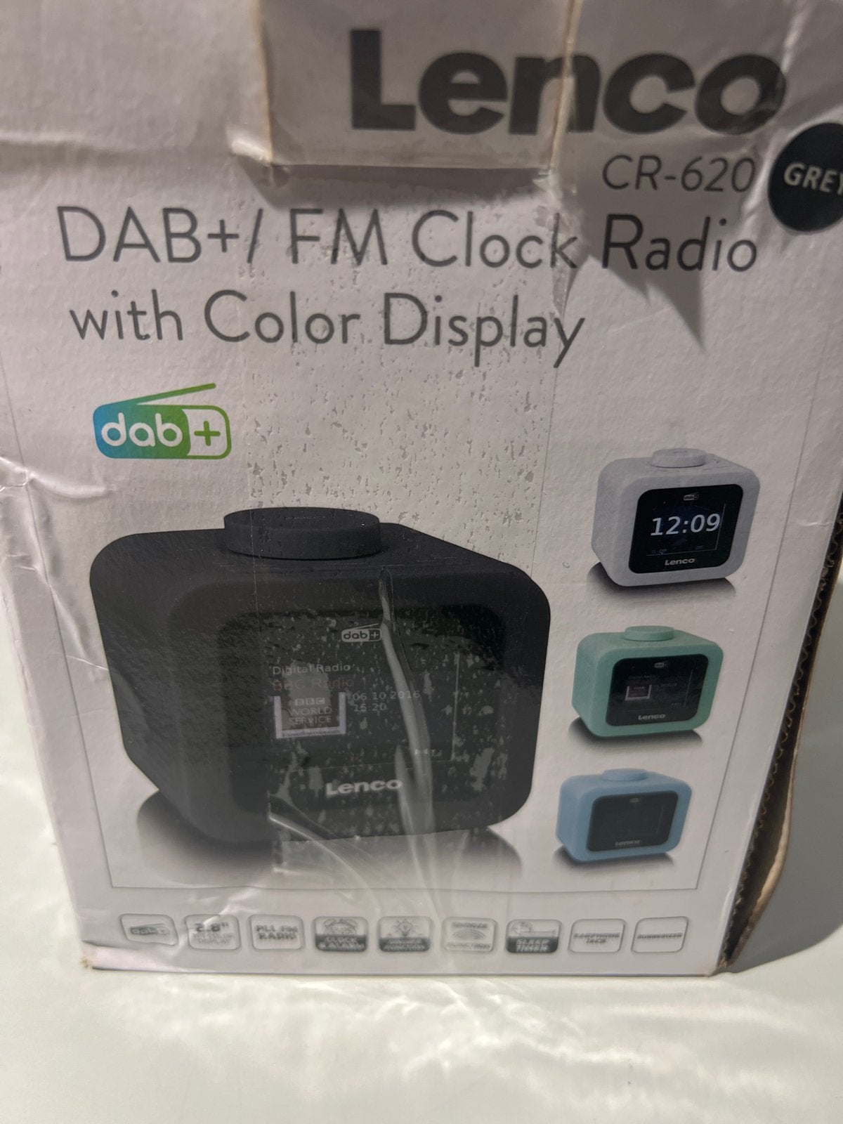 Lenco CR-620 DAB+/FM Wekkerradio met Kleurendisplay, N, N, Nieuw, Ophalen of Verzenden