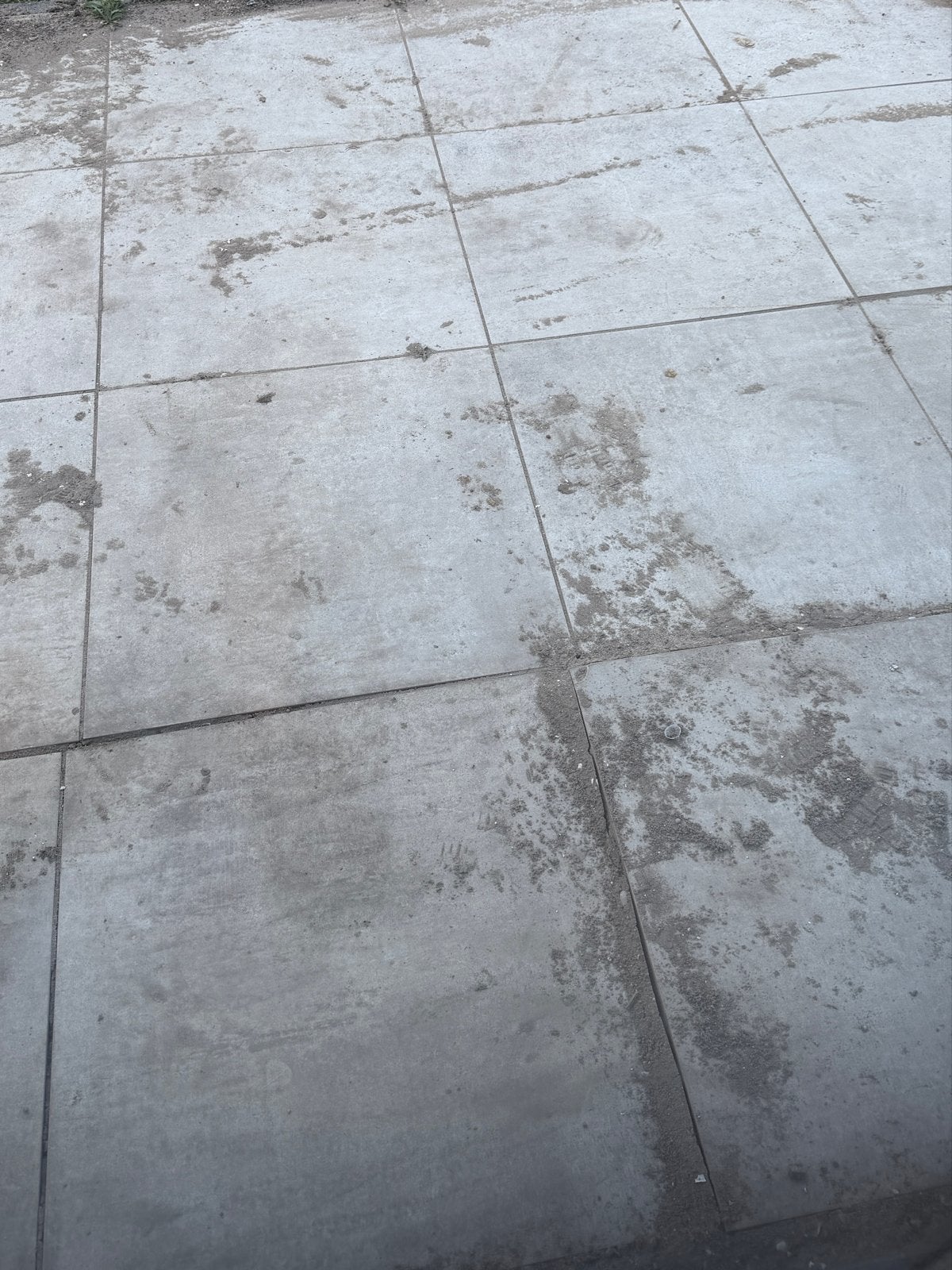 25 m² grote grijze terrastegels 60x60 – gebruikte staat, Tuin en Terras, Tegels en Klinkers, Ophalen, Gebruikt, 10 m² of meer