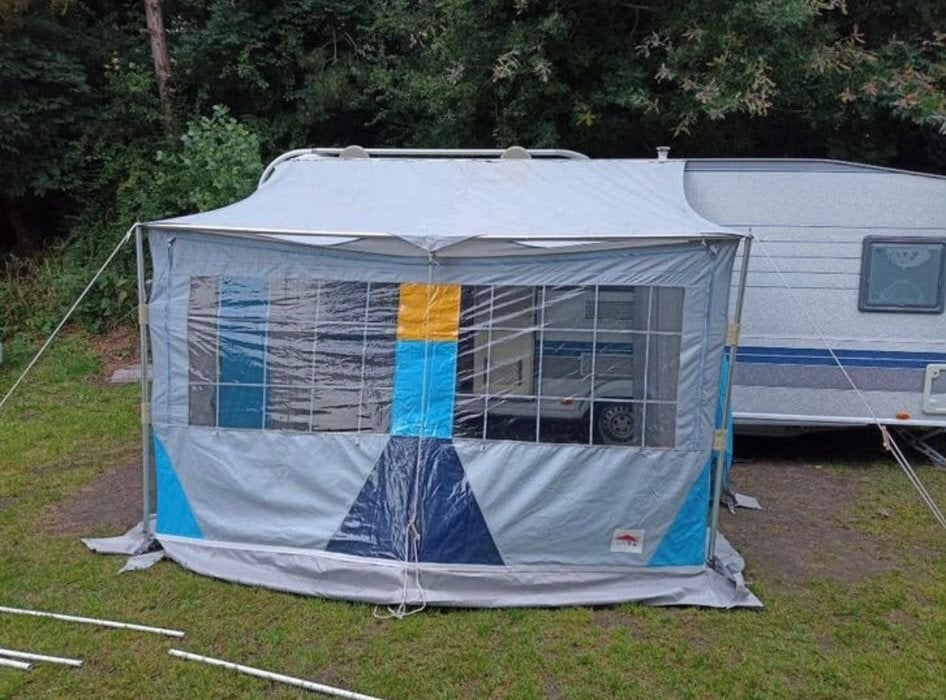 Universeel Voortent, Caravans en Kamperen, Ophalen, Zo goed als nieuw