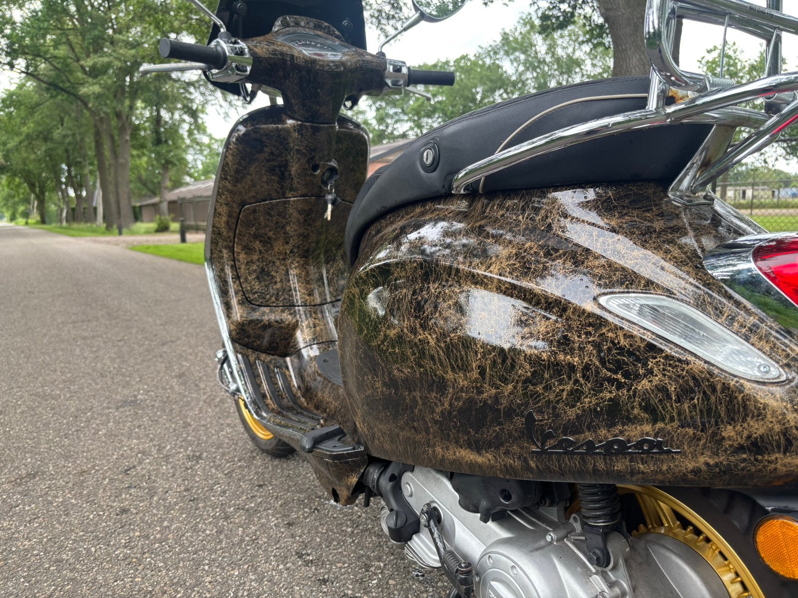 Vespa sprint 2019 custom special paint, Ophalen, Benzine