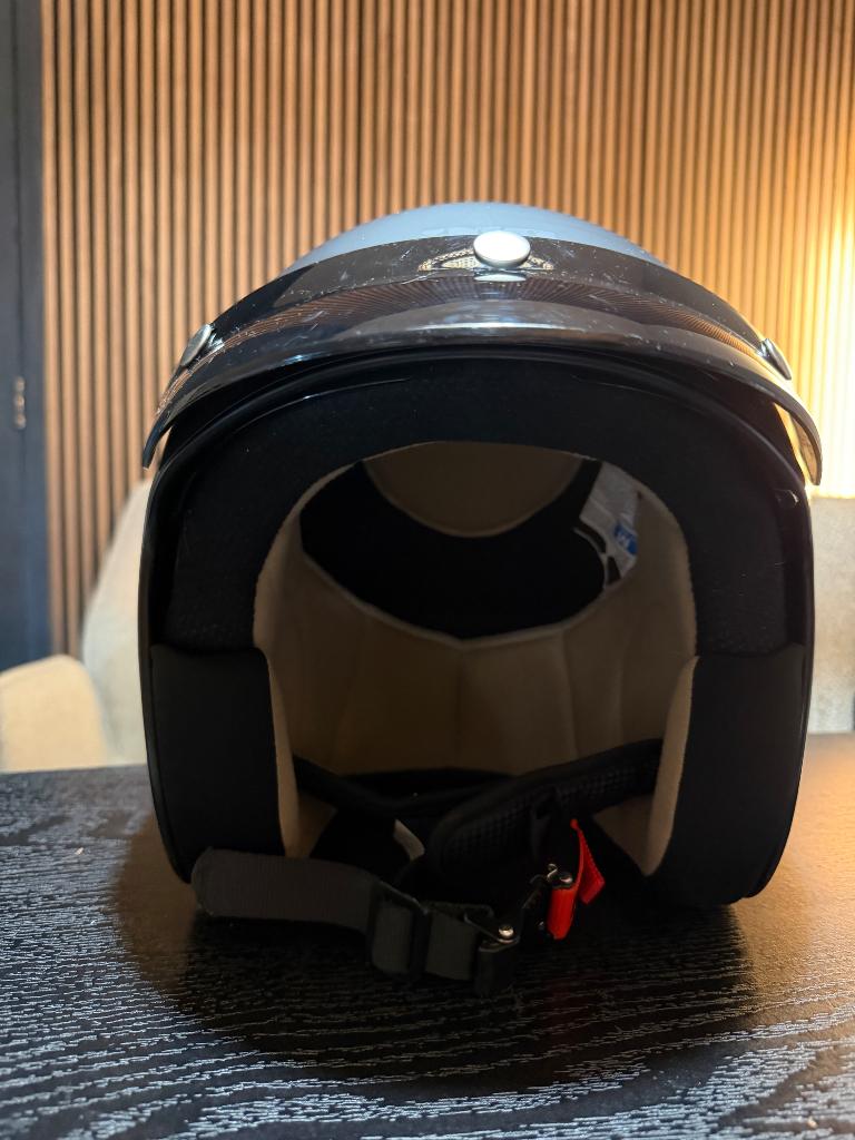 IXS scooter helm mat zwart maat M, Fietsen en Brommers, Brommerhelmen, Ophalen of Verzenden