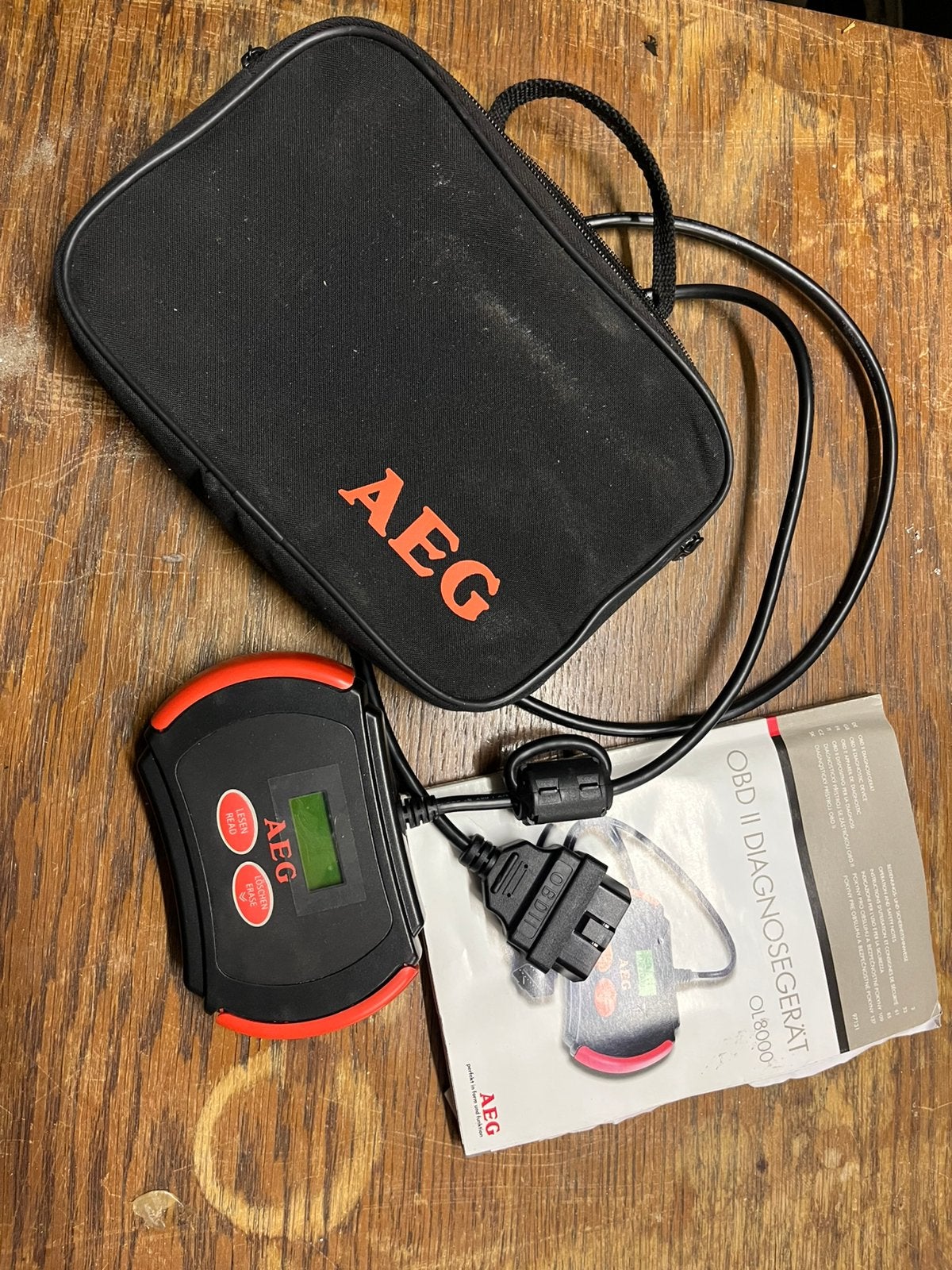 AEG obd2 diagnose apparaat OL8000, Nieuw, Ophalen of Verzenden, Nvt, Nvt