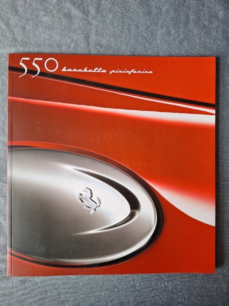 Brochure FERRARI 550 Barchetta Pininfarina - No. 1616/00, Verzenden, Zo goed als nieuw, Ferrari