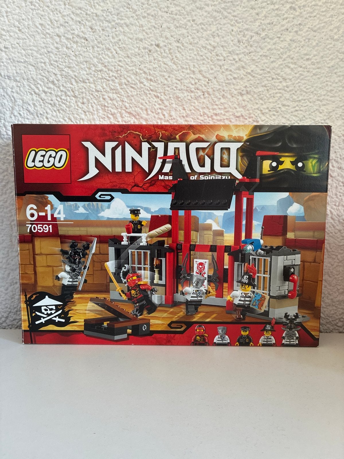LEGO Ninjago 70591 Kryptarium Gevangenis - Complete Set, Ophalen, Lego, Zo goed als nieuw, Compleet