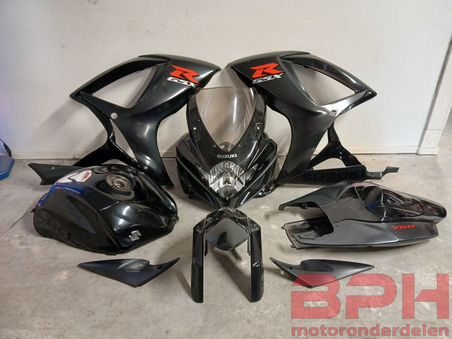 Kappenset + tank Suzuki GSX-R 600 750 K6 - K7 2006 t/m 2007, Motoren, Ophalen, Gebruikt, -, -