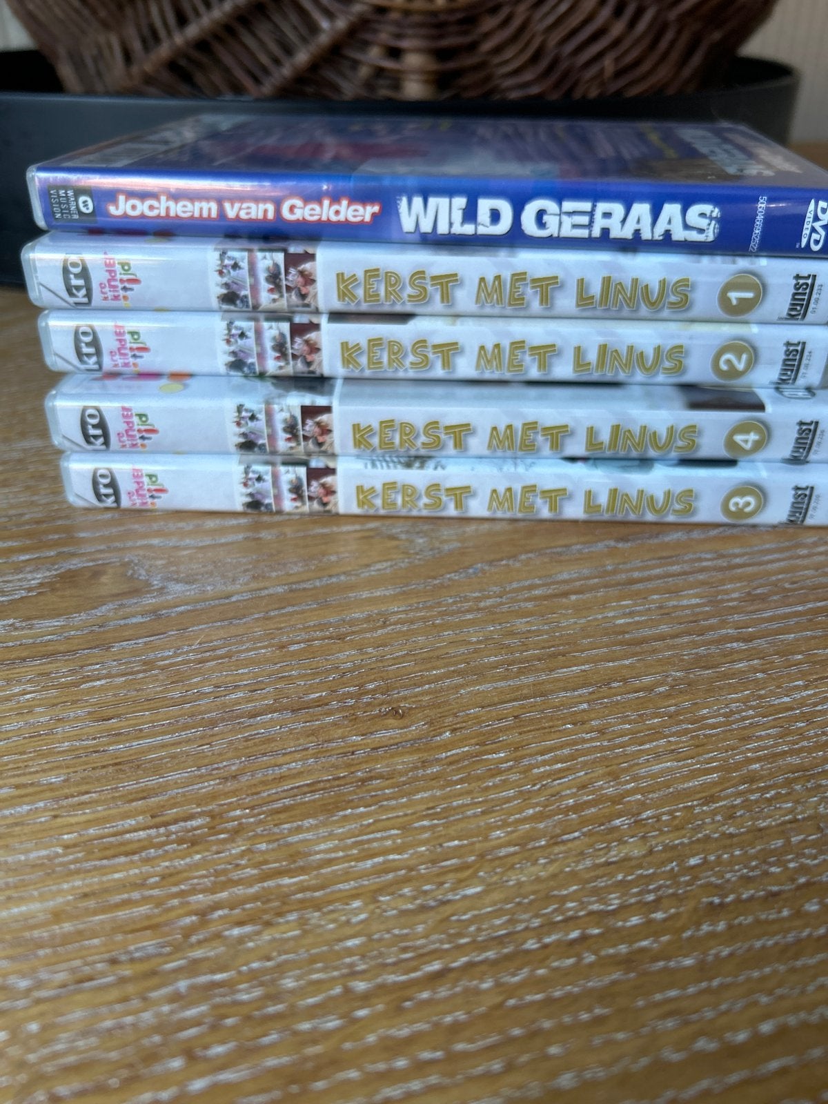 Jochem van Gelder - Wild Geraas & Kerst met Linus DVD's, Gebruikt, Alle leeftijden, Ophalen of Verzenden, Familie