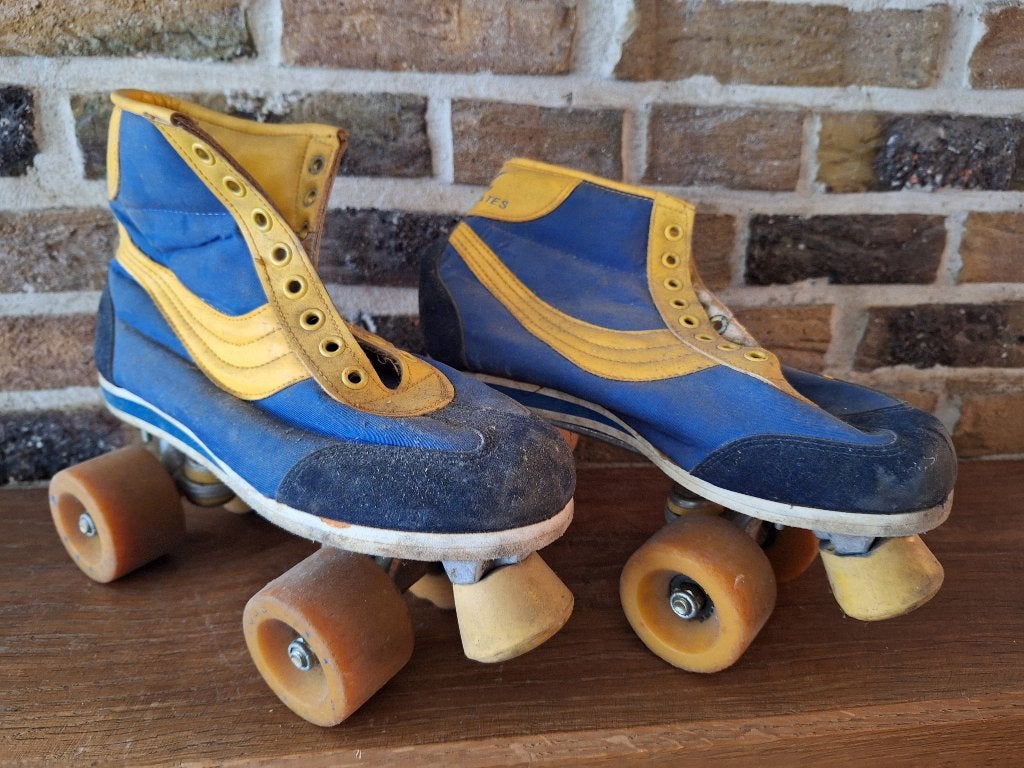 vintage retro disco rolschaatsen jaren 70/80, Ophalen of Verzenden