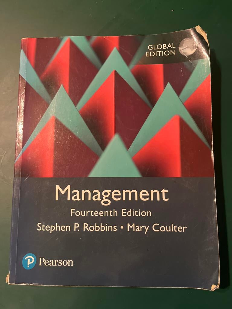 Management - Stephen P. Robbins & Mary Coulter (Global Ed.), Ophalen of Verzenden, Zo goed als nieuw