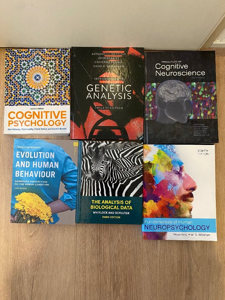 Psychobiologie jaar 1 boeken UVA, Diverse auteurs, Ophalen of Verzenden, Beta, WO